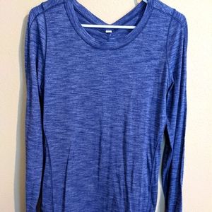 Lululemon blue long sleeve